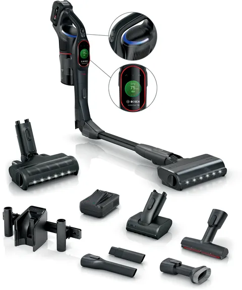 Bosch Unlimited 10 ProPower BCS1051POW Sladdlös dammsugare Svart