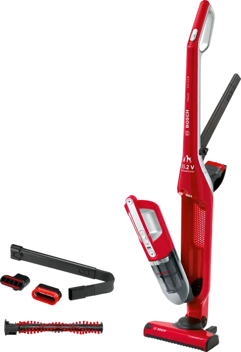 Bosch Serie 4 Sladdlös dammsugare Flexxo 25.2V Röd (BBH3ZOO25) ProAnimal