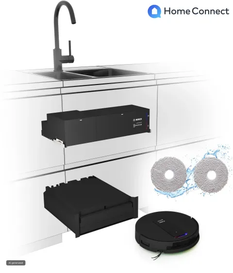 Self-Emptying Robot