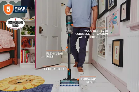 Vax HomePro Detect Pet-Design Cordless Vacuum Cleaner